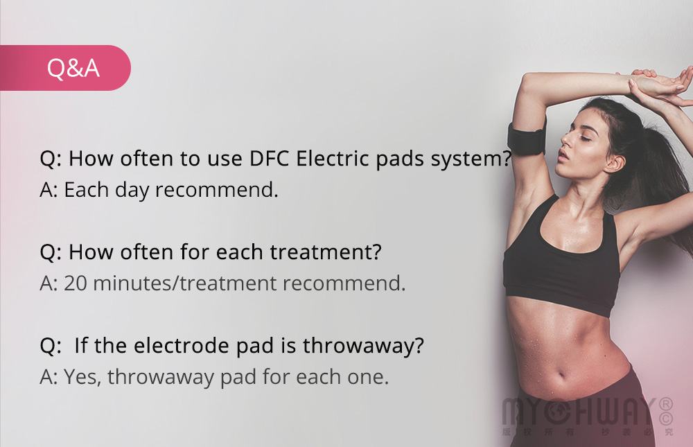 Microcurrent Face Body Shaper Tighten Slim Electrode Breast Stimulation Machine